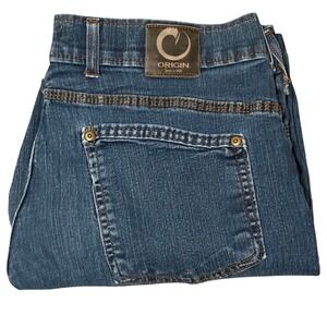 Origin Legit Fit Mens Blue Delta 68 Straight Leg Jeans Made in USA 34x30